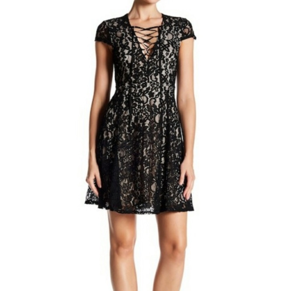 Soprano Black Lace Dress